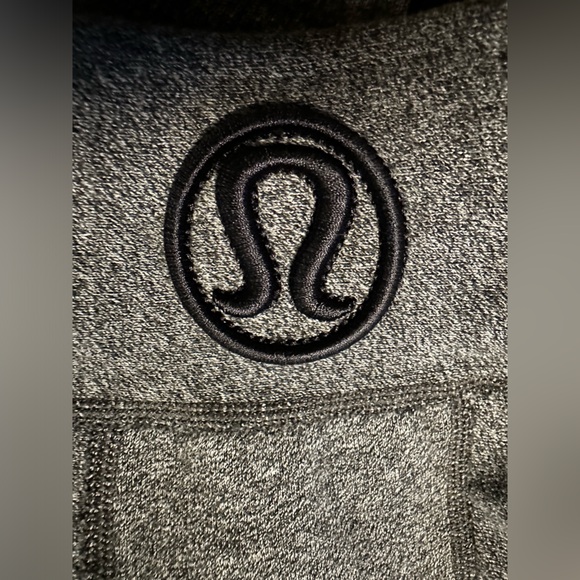 Lululemon FULL ZIP Scuba Hoodie Heathered Grey Sz small - Picture 4 of 6